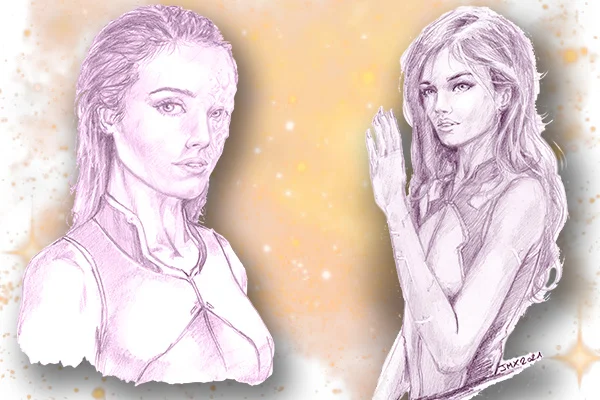 Yessi et Yessica Valdéombre