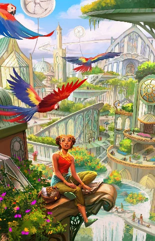 Solarpunk par Rita Fei Solarpunk par Rita Fei