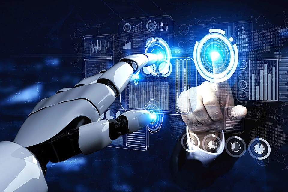 Accès aux données par humain et robot