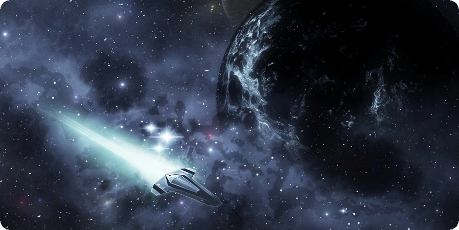 voyage dans l'espace